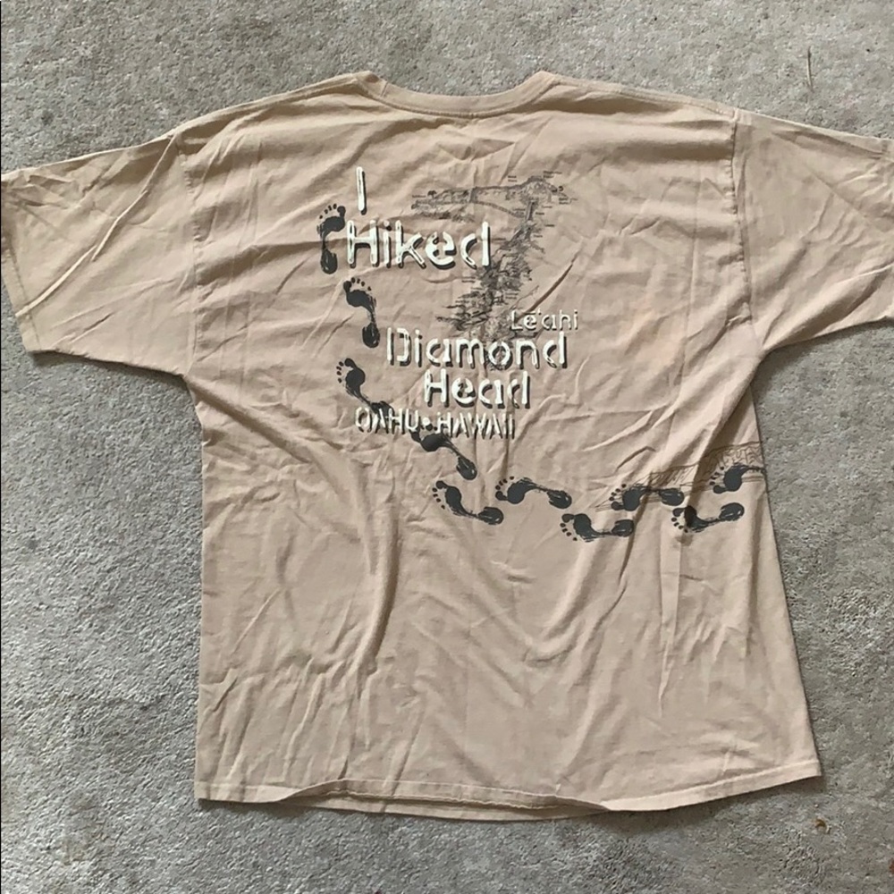 Diamond Head ST monument tourist shirt hawaii XXL